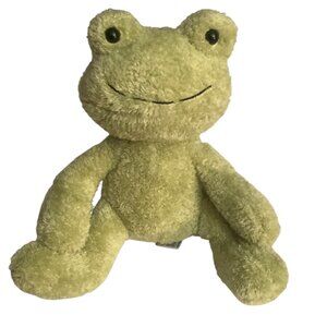 Apricot Lamb Plush Frog Toy‎ 9” Green Stuffed Animal